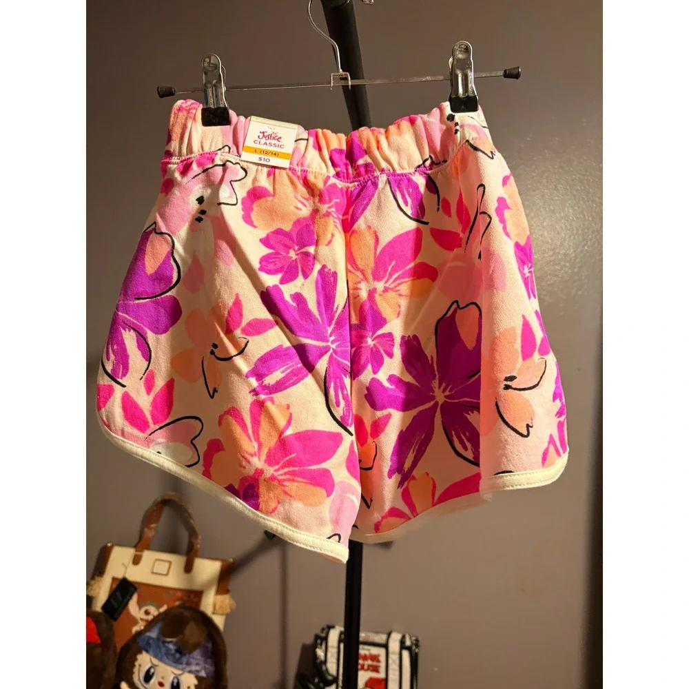Justice Classic Dolphin Shorts Sz L YOUTH (12-14)